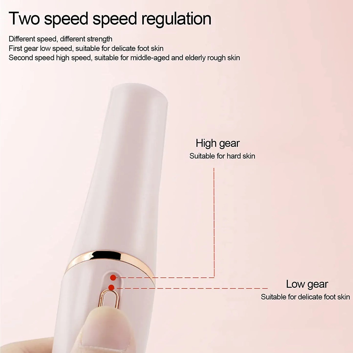 Rechargeable Electric Foot File Callus Remover Pedicure Machine Apparatus for Heels Grinding Device Foot Corns Remove Roller Feet Care