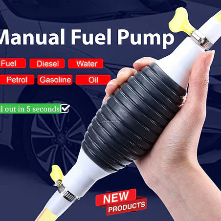 Manual Pressure Fuel Pump with 3ft Pipe