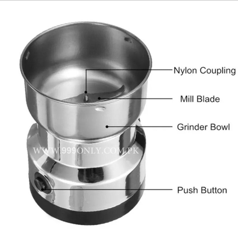 Heavy Duty Electric Stainless Steel Coffee Spice Grinder