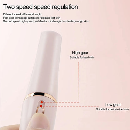 Rechargeable Electric Foot File Callus Remover Pedicure Machine Apparatus for Heels Grinding Device Foot Corns Remove Roller Feet Care