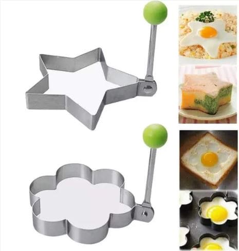 Egg Mold 4 pcs Stainless Steel Egg Mold (4 pcs)